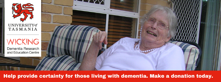 Donate to Wicking Dementia Research & Education Centre
